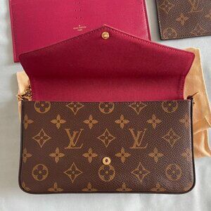 Louis Vuitton Monogram Félicie Pochette – 99% New, Used Once